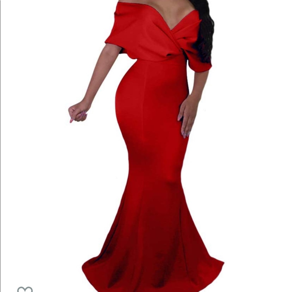 Gown fishtail Evening Dress
